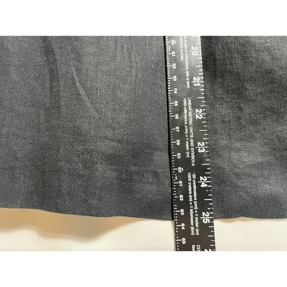 Chico's Bell-Sleeve Linen Open Front Boho Jacket Whimsy Black Size 3 16/18 - Picture 11 of 11